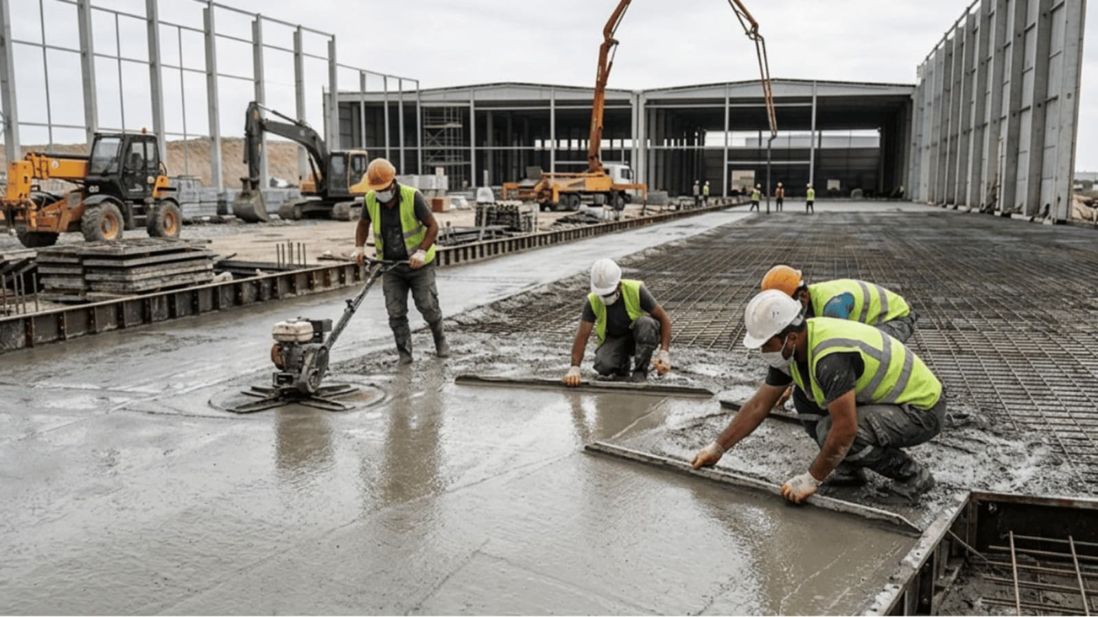 Bahçelievler Saha Beton Uygulama